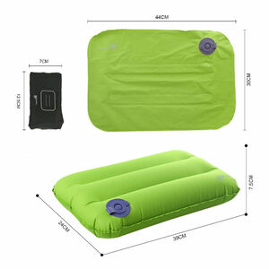 Подушка надувная, квадратная AceCamp Green, 3913, фото 2