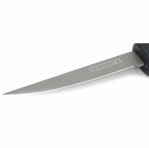 Нож разделочный "СЛЕДОПЫТ", прорезиненная ручка, дл. клинка 127 мм, в чехле/60/, фото 2
