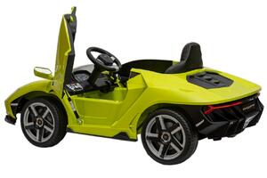 Детский электромобиль Toyland Lamborghini 6726R Зеленый, фото 5