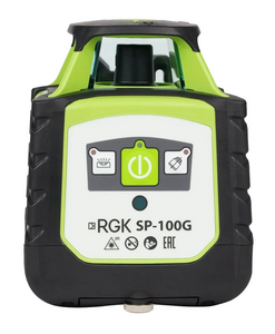 Комплект: ротационный нивелир с раздвижным штативом RGK SP-100G COMBO, фото 2