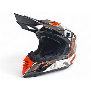 Шлем AiM RH855 Carbon RAZOR глянцевый White/Red XS, фото 2