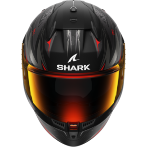 Шлем Shark D-SKWAL 3 BLAST-R MAT Black/Anthracite/Red XL, фото 3