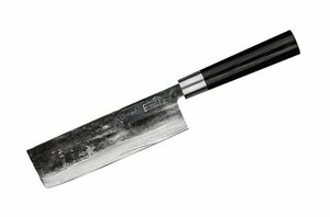 Набор из 3 кухонных ножей Samura Super 5, VG-10 5 слоев, микарта, фото 5