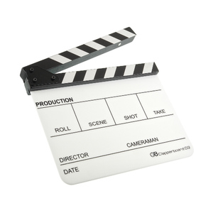 Кинохлопушка GreenBean Clapperboard 03 (белая), фото 1