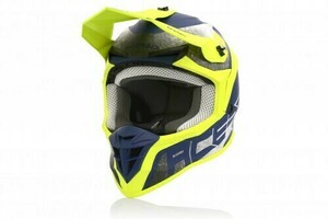 Шлем Acerbis LINEAR Yellow/Blue XS