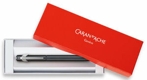 Carandache Office 849 Classic - Matte Navy Blue, перьевая ручка, F, подарочная коробка, фото 2