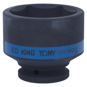 Головка торцевая ударная шестигранная 3/4", 60 мм KING TONY 653560M, фото 1