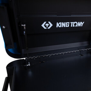 Ящик инструментальный, 4 полки и отсек, черный KING TONY 87G11-4B-BK, фото 4