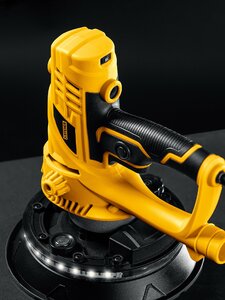 Шлифовальная машина для стен STEHER d180 мм, 900 Вт, подсветка, (DWH-900), фото 2