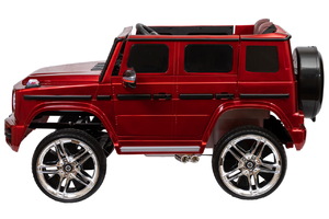 Детский автомобиль Toyland Mercedes-Benz  G63  (высокая дверь) 4x4 красный, фото 3
