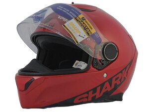 Шлем SHARK SPARTAN 1.2 BLANK Red Glossy L, фото 4