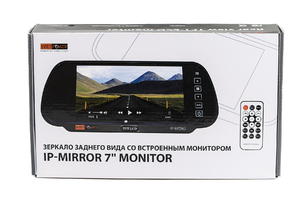 Зеркало Interpower со встроенным монитором 7" Bluetooth, фото 4