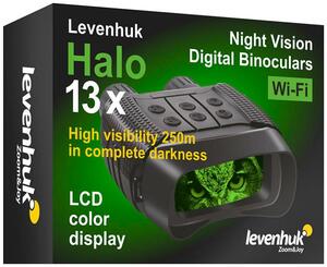 Бинокль цифровой ночного видения Levenhuk Halo 13x Wi-Fi, фото 12