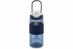 Бутылка тритановая Арктика 550 мл, синяя, с манжетом и питьевой трубочкой 722-550-BL, фото 2