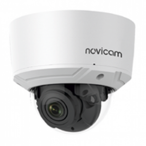Вандалозащищённая уличная всепогодная купольная IP видеокамера Novicam NC4007