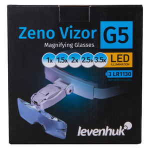 Лупа-очки Levenhuk Zeno Vizor G5, фото 12