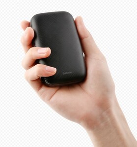 Внешний компактный аккумулятор 10000mAh Baseus Mini Q черный, фото 9