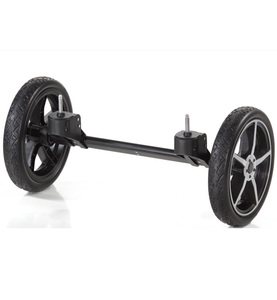 Комплект больших передних колес Hartan Quad system для коляски Topline S, серебро