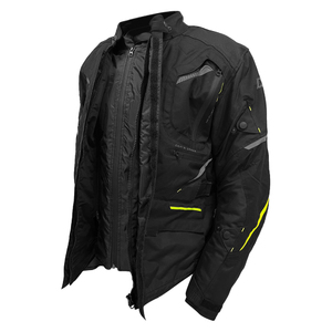 Мотокуртка MCP мужская Suspension II Men Jacket (черно-желтый, 2XL), фото 4