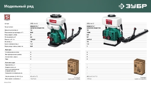 Бензиновый опрыскиватель ЗУБР 14 л, 3.5 л.с. ОПБ-14-57, фото 12