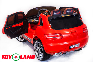 Детский автомобиль Toyland Porsche Macan QLS 8588 Красный, фото 5