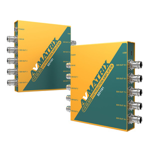 Усилитель-распределитель AVMATRIX SD1191 3G-SDI 1x9 с восстановлением тактовой частоты
