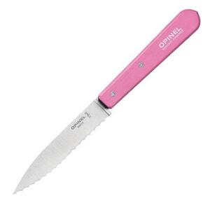 Нож столовый Opinel №113, деревянная рукоять, блистер, нержавеющая сталь, розовый 002036, фото 1