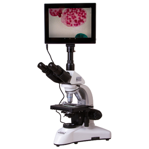 Микроскоп цифровой Levenhuk MED D25T LCD, тринокулярный, фото 1