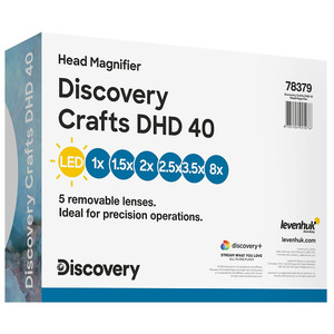 Лупа налобная Discovery Crafts DHD 40, фото 3
