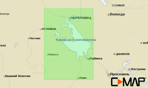 Карта C-MAP RS-N211 - Рыбинское водохранилище, фото 1