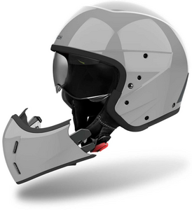 Шлем Airoh J110 COLOR Cement Grey Glossy L (глянцевый), фото 4