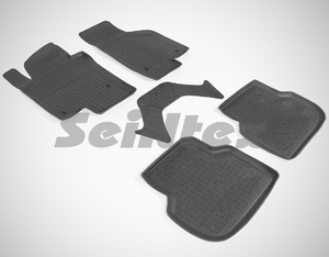 Резиновые коврики с высоким бортом Seintex для Volkswagen Jetta 2011-2018