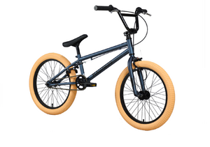 Велосипед Stark'22 Madness BMX 1 темно-синий/черный/кремовый, фото 2