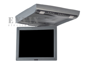 Автомобильный потолочный монитор 15" с DVD и TV ENVIX D3122T (серый), фото 2