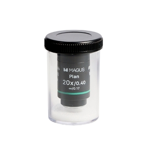 Объектив MAGUS 20PL60 Plan 20х/0,40 ∞/0,17 H60 мм, фото 5