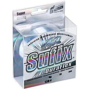 Леска SUFIX Duraflex прозрачная 150м 0.18мм 3.7кг, фото 2