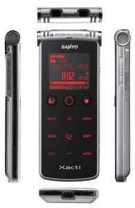 Цифровой диктофон с док-станцией Sanyo ICR-XPS01MF, фото 3