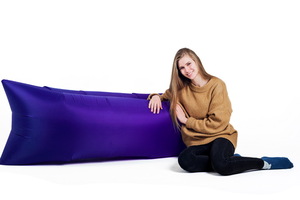 Надувной диван БИВАН Классический, цвет фиолетовый, фото 7
