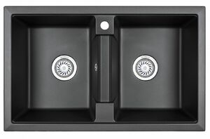 Мойка для кухни GRANULA 8101 (GR-8101 черный) чёрный, фото 1