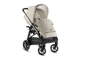 Коляска Inglesina Aptica System Duo 2 в 1 на шасси Aptica Black Coffee, Cashmere Beige, фото 6