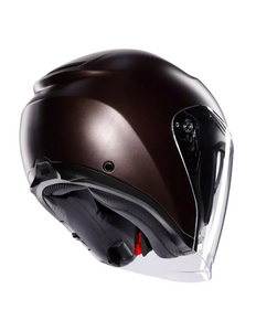 Шлем AGV IRIDES E2206 Mono Matt Pregiato Bronze XXL, фото 6