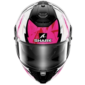 Шлем Shark SPARTAN RS HIBOLT глянцевый Black Violet Chrom M, фото 2
