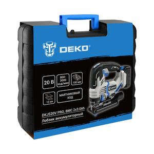 Лобзик аккумуляторный DEKO DKJS20V PRO в кейсе , 20В, 2x3.0Ач, фото 5