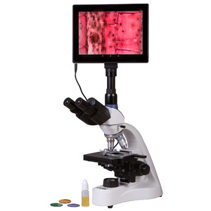 Микроскоп цифровой Levenhuk MED D10T LCD, тринокулярный, фото 2