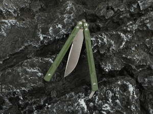Нож-бабочка Ganzo G766-GR, зеленый, фото 4