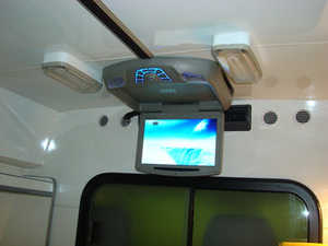 Потолочный монитор 11" с DVD Avel AVS1118T (черный), фото 6