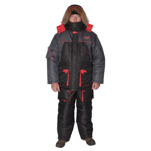 Костюм рыболовный зимний Canadian Camper SIBERIA (куртка+брюки) цвет black, XXXL