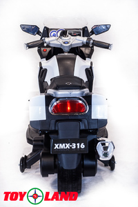 Детский мотоцикл Toyland Moto ХМХ 316 Белый, фото 7