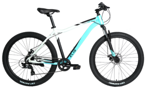 Велосипед TechTeam Elis 27.5"х19" бирюзовый 2024, фото 1