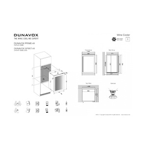 Винный шкаф Dunavox DVS-44.120DSS, фото 9